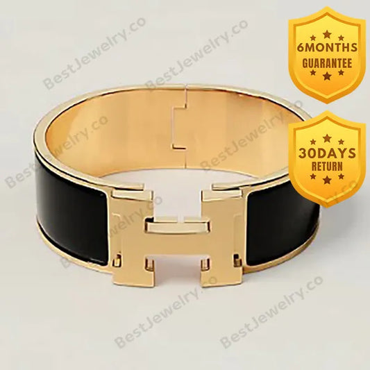 H Bracelet 18mm Gold