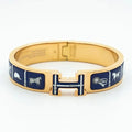 H Bracelet Blue Ceramic