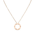 Love Necklace 16mm 3 Diamonds