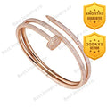 Juste Bracelet 3.5mm Double Rows Full Diamonds