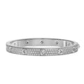 Love Bracelet 6.1mm Diamond-Paved 10 Big Diamonds