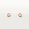 Love Earrings Pink Gold 7.2mm