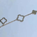 PURE CLOVER GOLD BRACELET 3 MOTIFS