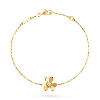 Frivole Gold Flower Bracelet