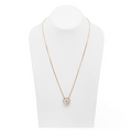 LUCKY SPRING WHITE BLOSSOM PINK GOLD PENDANT