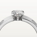 LOVE RING 4MM 1 BIG DIAMOND