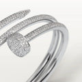 JUSTE BRACELET 3.5MM DOUBLE ROWS FULL DIAMONDS