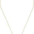 White Rose Pendant Necklace